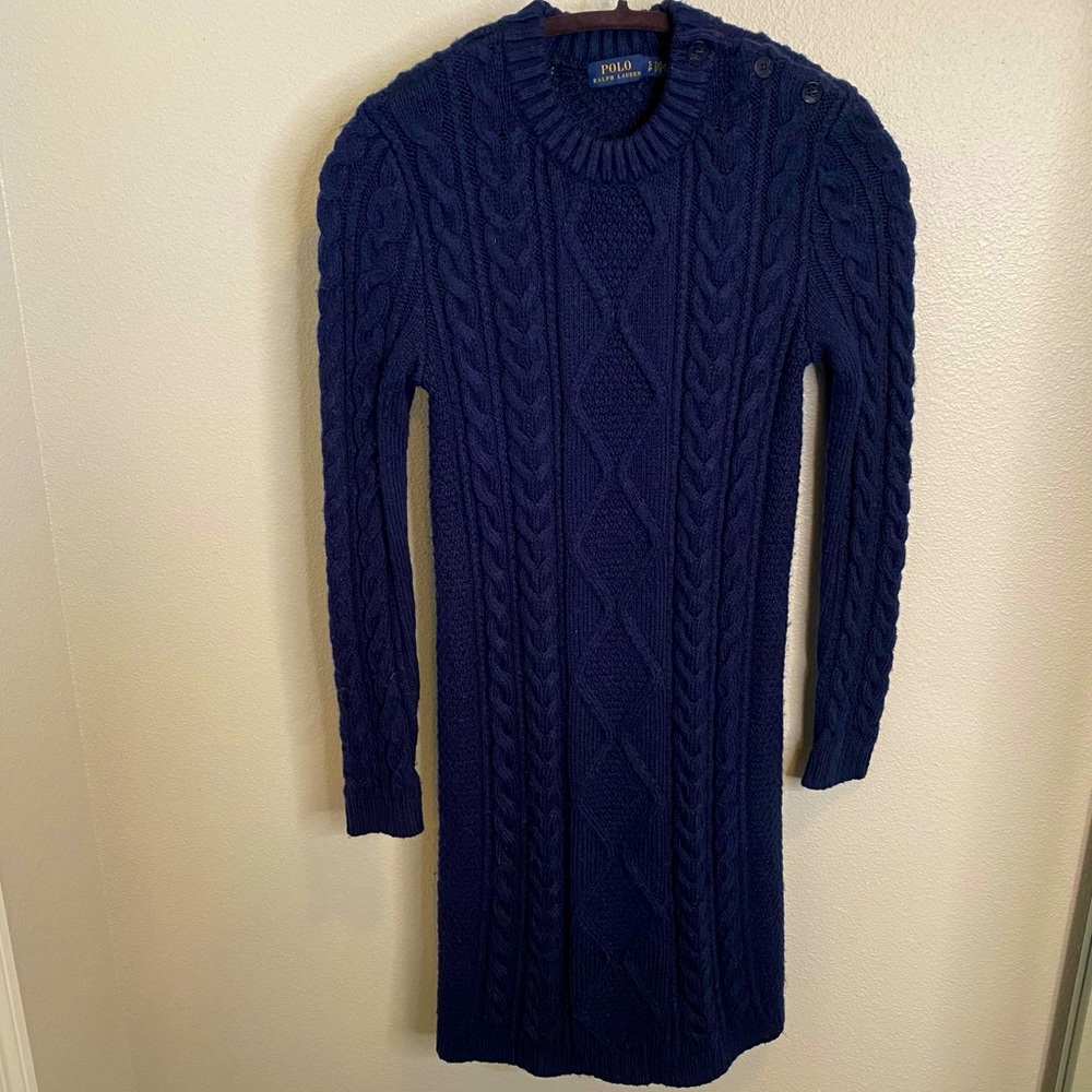 POLO Ralph Lauren cable knit  sweater dress